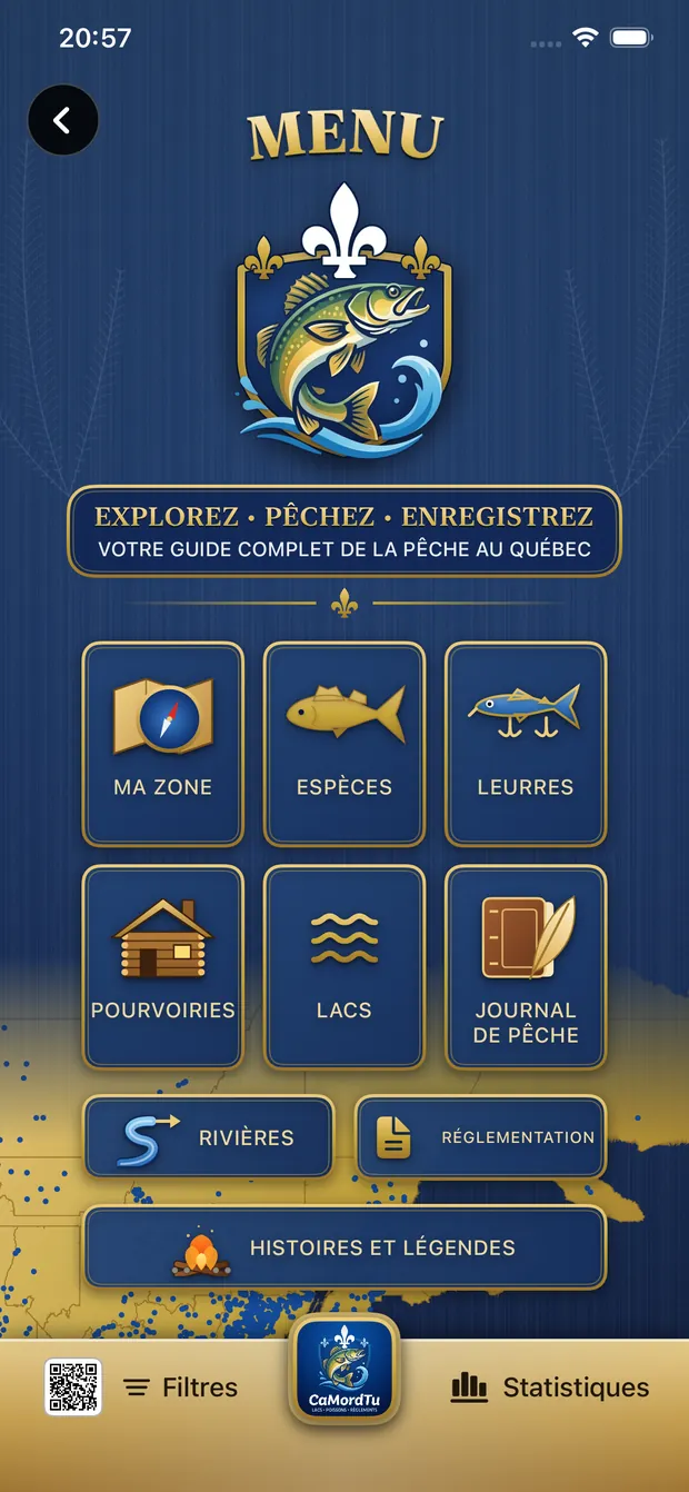 Menu principal