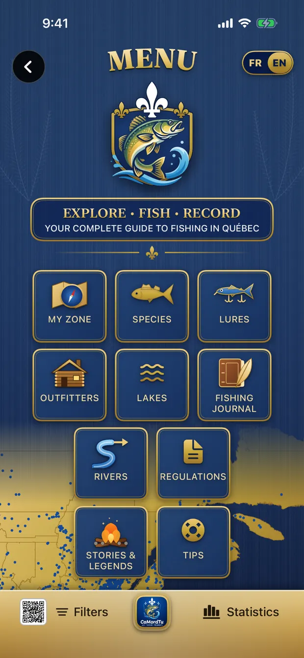 Main menu